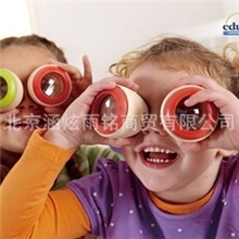 外贸万花筒出口德国神奇蜂眼效果多棱镜观察木制万花筒多棱镜