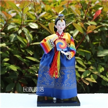 仿真人形韩版人偶韩国人形树脂人形家居摆件朝族手工艺品H001