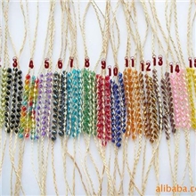 批发拉菲草12粒珠手链拉菲草手绳混批许愿草幸运草手链