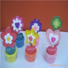 木制卡通名片夹留言夹照片夹宾馆酒店居家办公摆设品