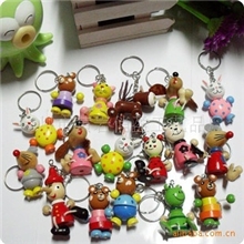 供应木制工艺品/钥匙挂件/手机挂件/卡通钥匙扣/