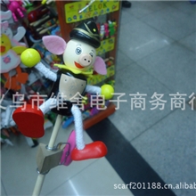 摇鼓木偶混装响鼓玩偶动物响鼓摇响人旋转拨浪鼓玩具手摇