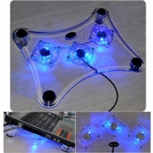 混批创意时尚三风扇散热架笔记本散热器散热架子