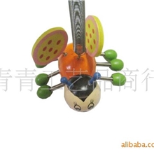 供应木制玩具/木制工艺品/弹簧木偶/弹簧人/跳娃