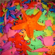 海滨城市特爱泡水会长大的海绵宝宝膨胀玩具