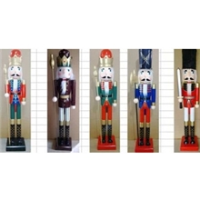【厂家直销现货】1.8米超大号180cm胡桃夹子国王士兵门店酒店装饰