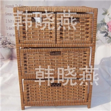 外贸库存天然手工收纳柜储物柜整理柜环保透气超低价格量大仅售35