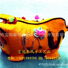 批发纯手工绣花布艺儿童五毒老虎头枕支持混批量大从优