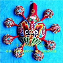 批发纯手工社火马勺插花脸谱镇宅挂饰品陕西地方民俗特色礼品