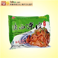 秦宗凉皮陕西特产岐山擀面皮西安小吃汉中干米皮280g