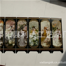 中国特色礼品*仿古小屏风漆器屏风*古代仕女图*6片屏风