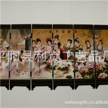 中国特色礼品*仿古漆器小屏风*时尚外事礼品*华清浴妃图