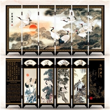 小屏风*时尚外事礼品*松鹤延年