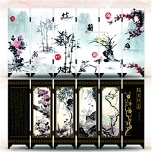 小屏风时尚外事礼品梅兰竹菊