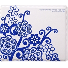 HOLI4004青花瓷真皮鼠标垫/防滑垫商务外事礼品可定制促销品