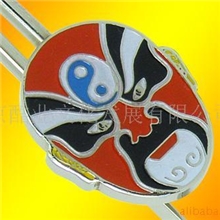 工艺品、纪念品、校园礼品、校庆礼品－脸谱金属书签金属礼品