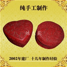 长期供应实木饰盒漆器礼品时尚首饰盒漆器礼品