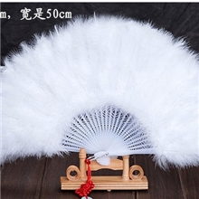 厂家直销大量现货表演扇批发供应28片羽毛扇扇子