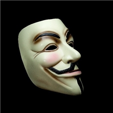 黄色V字仇杀队V字仇杀队面具V脸V面具黄色带眼线V字仇杀队面具