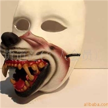【狼嘴】面具、恐怖嘴巴脸谱、大灰狼