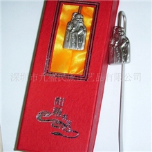特色金属书签*文圣孔子*外事送礼佳品工艺品