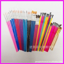 鹏博厂家直销油画笔，塑料画笔，尼龙画笔，美术画笔，勾线笔。