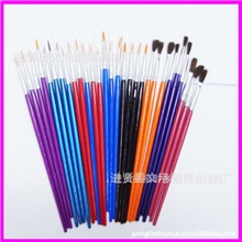 厂家供应水粉笔油画笔绘画笔勾线笔扁头画笔套装批发
