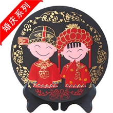婚庆炭雕结婚礼物送朋友结婚礼物结婚炭雕产品超值低价促销