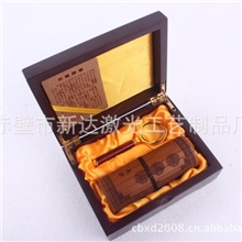 楚林轩商务礼品情书竹简《沁园春.雪》袖珍简装版双卷（全图纹）