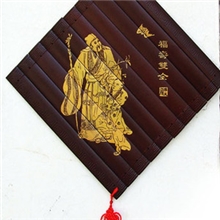 【雅风阁】竹简批发厂家直销仿古中国结福寿双全