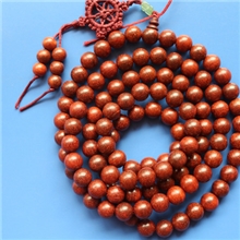 厂家直销印度小叶紫檀佛珠乱纹10mm*108链珠手链牛毛纹金丝