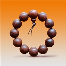 厂家直销正宗天然印度小叶紫檀顺纹佛珠手串2.0cm*12颗