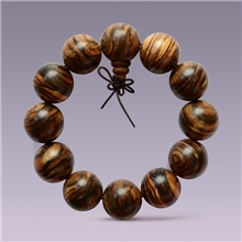 厂家直销佛珠手串印尼花奇楠木制精品佛珠手串2.0cm*12颗