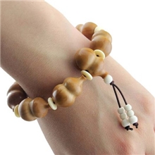 正品橄榄核雕橄榄核雕刻葫芦手串