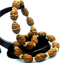 巧工匠橄榄核雕核雕十八罗汉手工雕刻北工核雕南工核雕批发