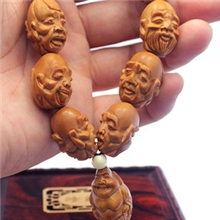 特价巧工匠橄榄核雕核雕橄榄胡雕刻十八罗汉带弥勒人工手工雕刻