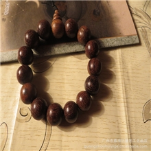 越南水沉香佛珠手链金沙沉手串
