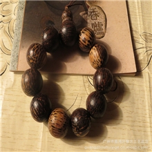 天然蛇皮沉香虎皮沉佛珠/手链手串仿越南奇楠沉香手串