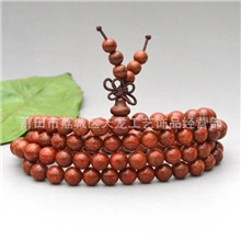 天然小叶紫檀木佛珠手链108颗6mm念珠常年供应品质稳定佛珠手链