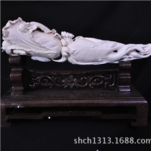 【盛昌】厂家直销猛犸象牙雕刻工艺品人参白菜