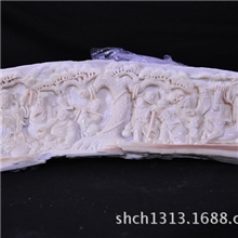 [盛昌]厂家直销猛犸象牙雕刻工艺品八仙过海