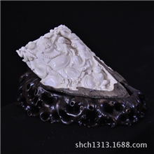 【盛昌】猛犸象牙牙雕工艺品五子闹佛厂家直销