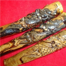 海柳烟嘴（飞龙在天）雕刻盘龙