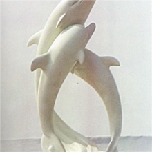 定做海洋玻璃钢雕塑海豚玻璃钢雕塑雕塑