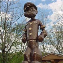 供应大力水手卡通雕塑玻璃钢雕塑树脂雕塑手办雕塑雕塑人物