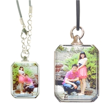 钥匙扣里嵌照片