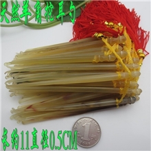 低价批发天然羊角挖耳勺长10-11厘米羊角工艺挖耳勺NJ701010