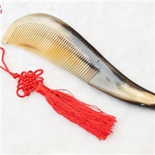 厂家批发高档精品梳牛角梳工艺梳子低价促销梳子仿静电仿脱