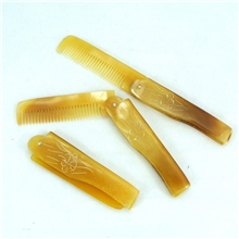 【530扫货节】批发刀型折叠式牛角梳HN127旅行必备薄利多销