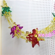 婚庆/喜庆/结婚用品喜字拉花大花好月圆拉花彩色拉花婚房布置